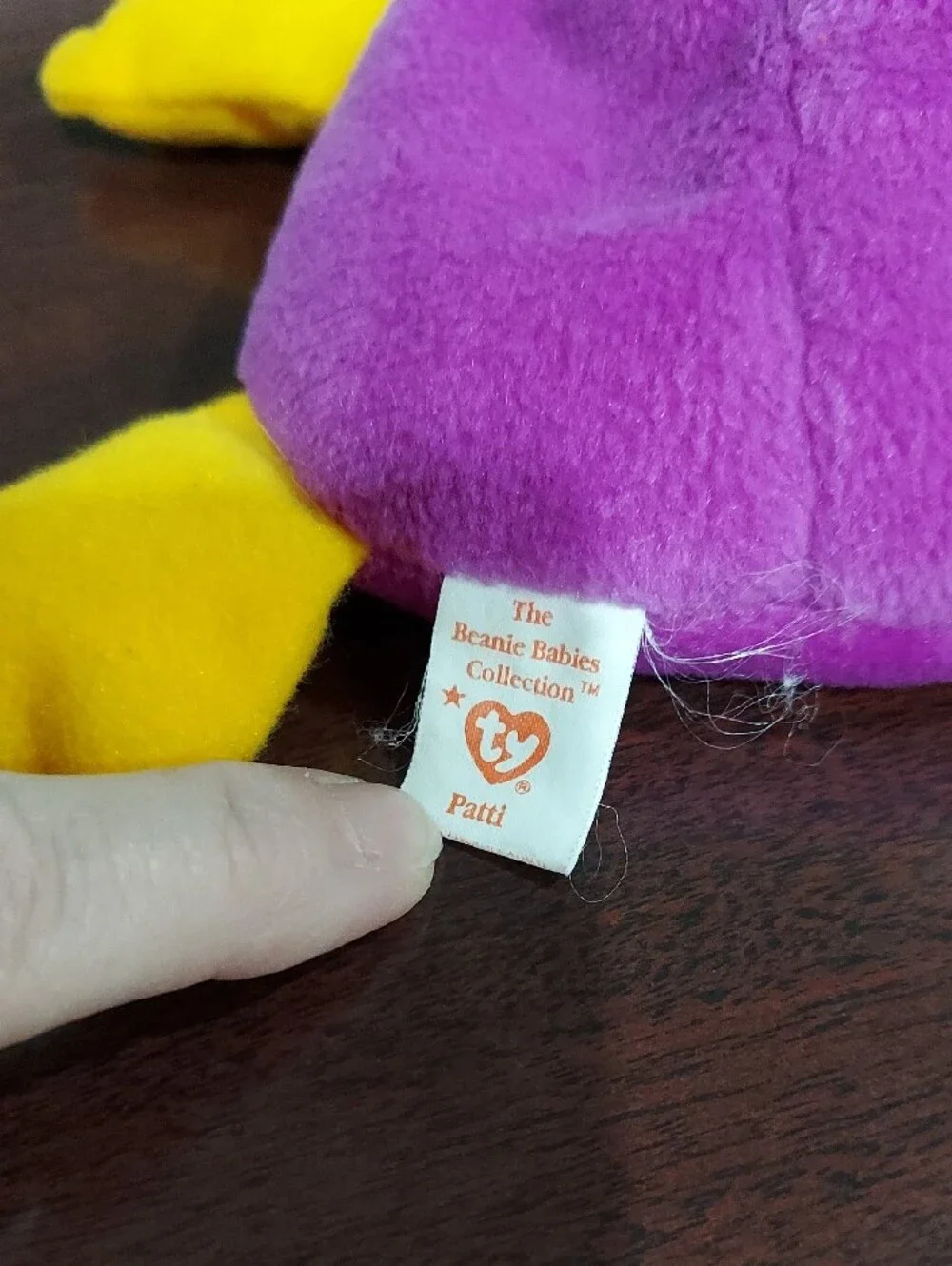 ❤️ Ty Beanie Babies Patti Platypus